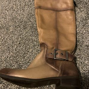 Dillard’s Gianni Bini calf high 7.5 leather boots